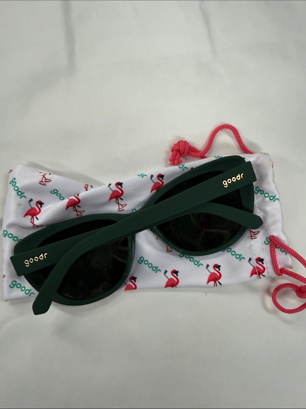 goodr Women’s Dark Green Round Sunglasses - Picture 4 of 4